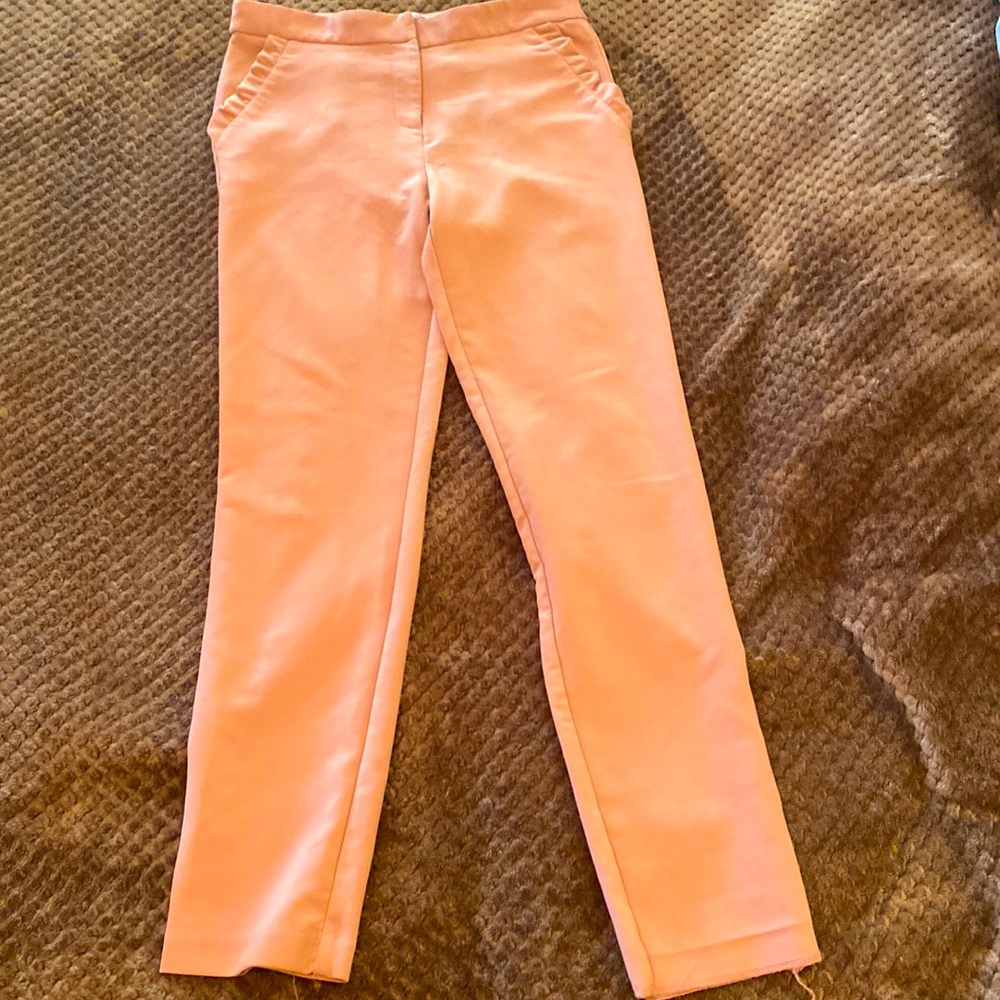 High Waisted Mauve Pink Pants